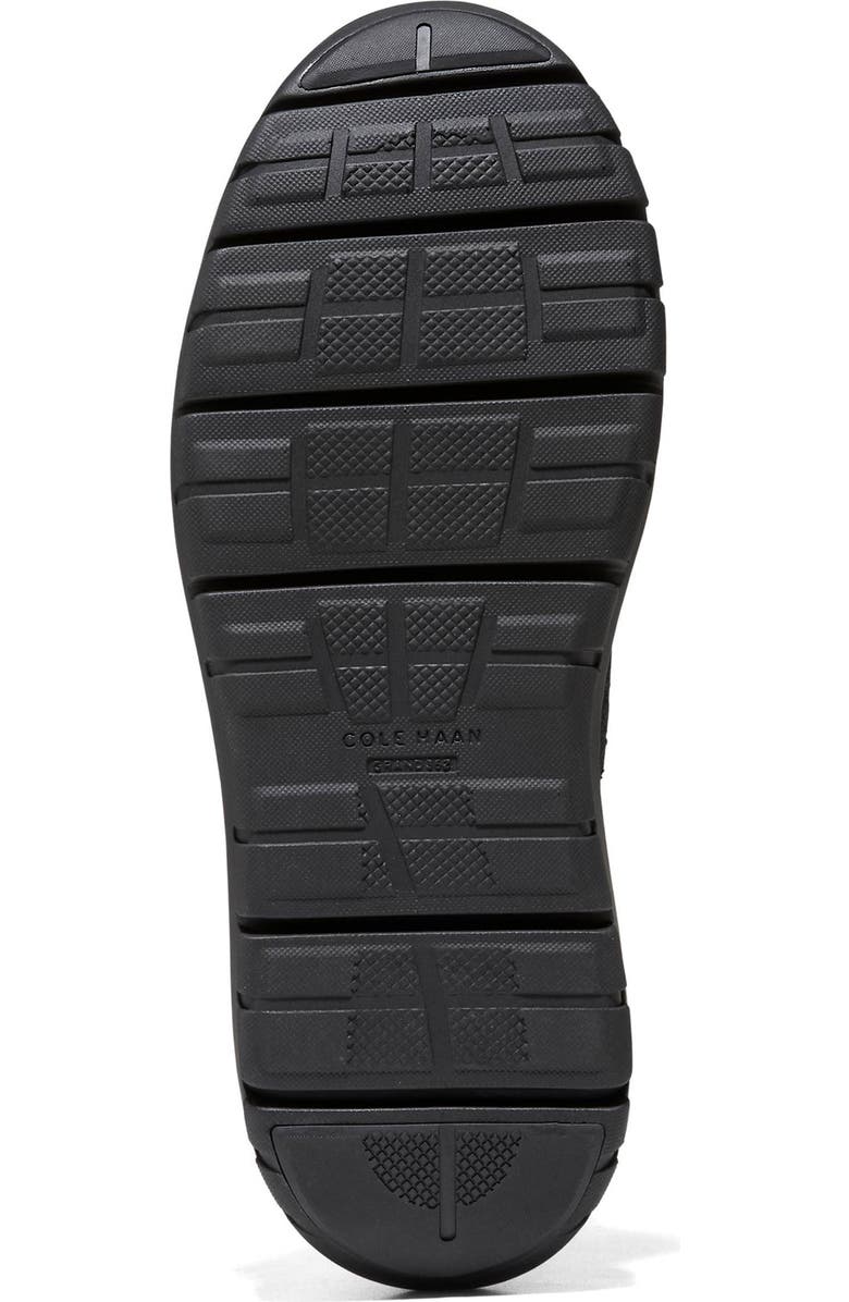 Cole Haan Grand Raelyn Waterproof Hiking Boot, Alternate, color, Black Suede/ Black