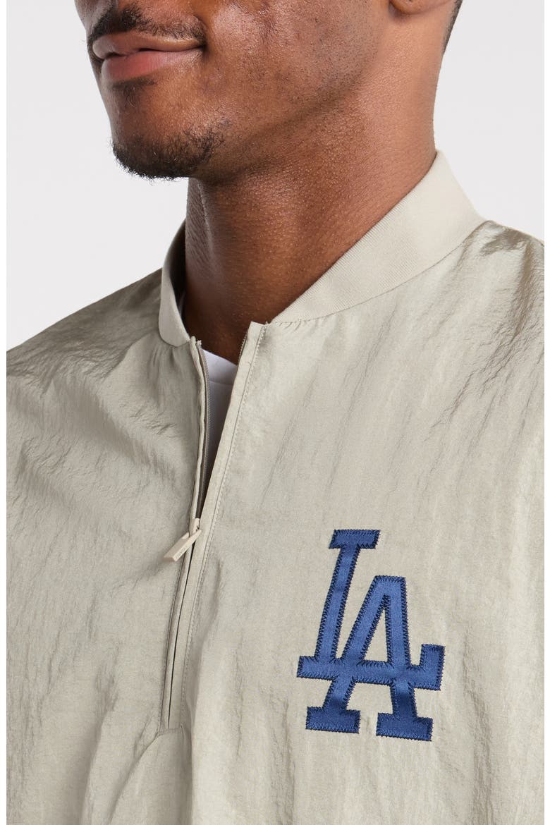 Dodgers Three-Quarter-Sleeve Pullover, Alternate, color, SEAL