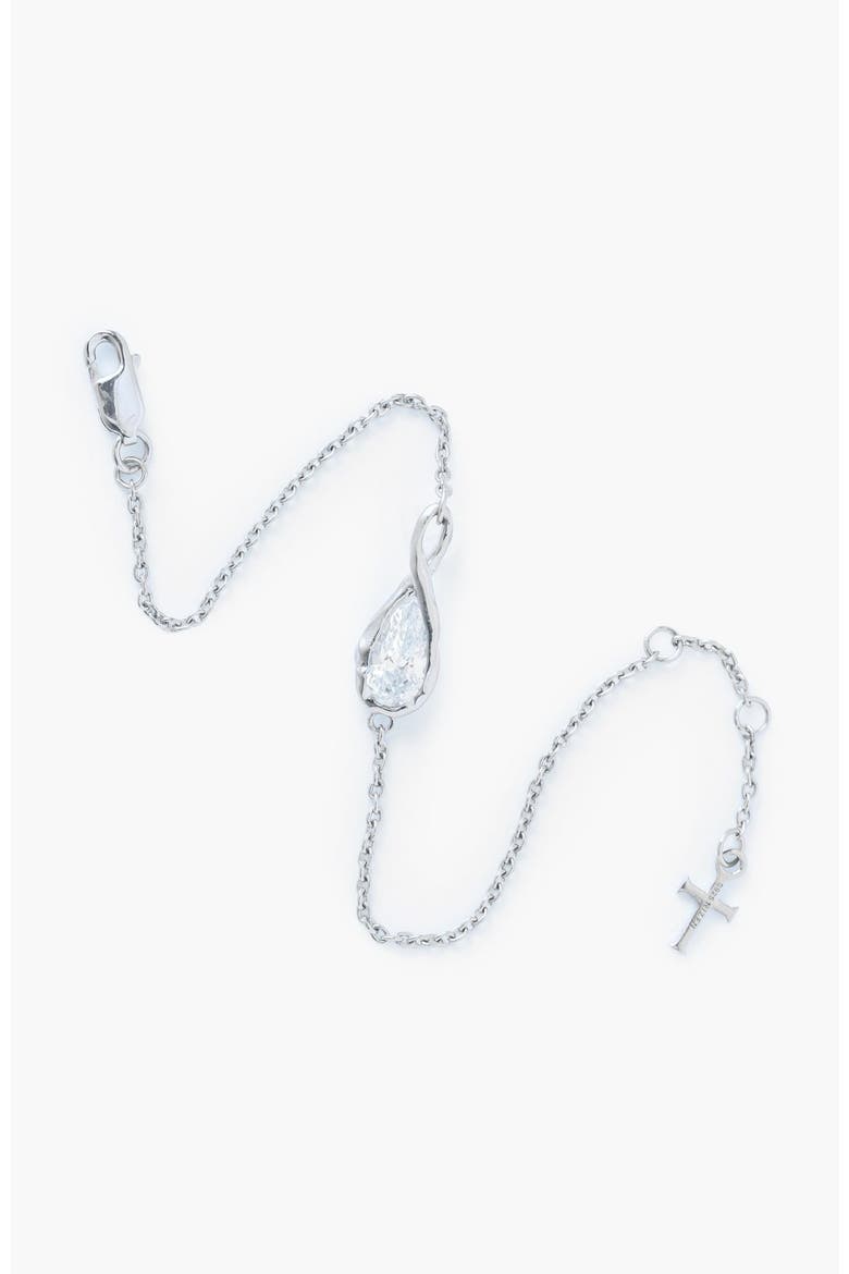 Solace Tear Bracelet, Alternate, color, Sterling Silver