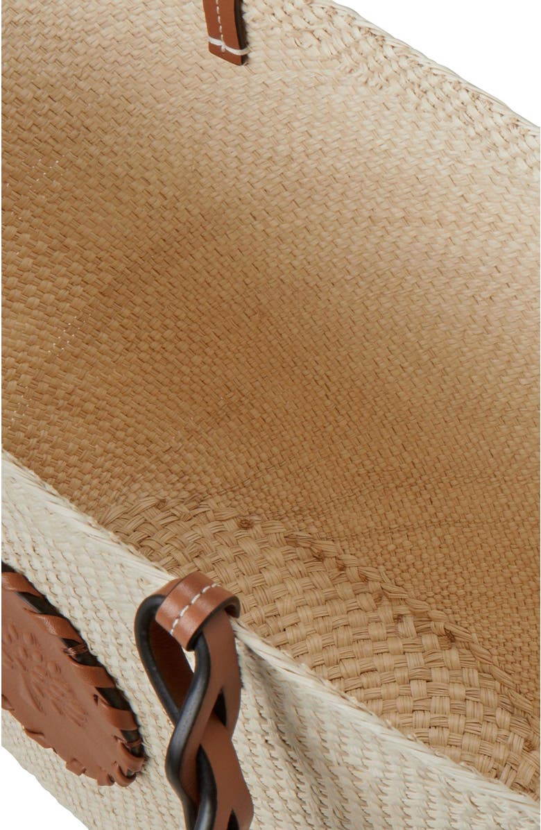 Mulberry Raffia Basket Tote, Alternate, color,