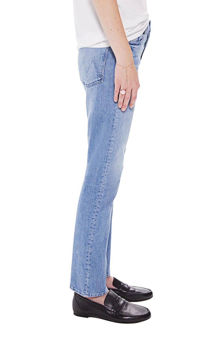 MOTHER Hiker Hover High Waist Slim Straight Leg Jeans, Alternate, color,