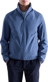 MANGO Waterproof Zip Front Jacket