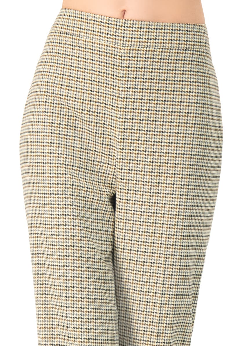 IVONNE High-Waisted Semi-Flare Trousers, Alternate, color, Multicolor