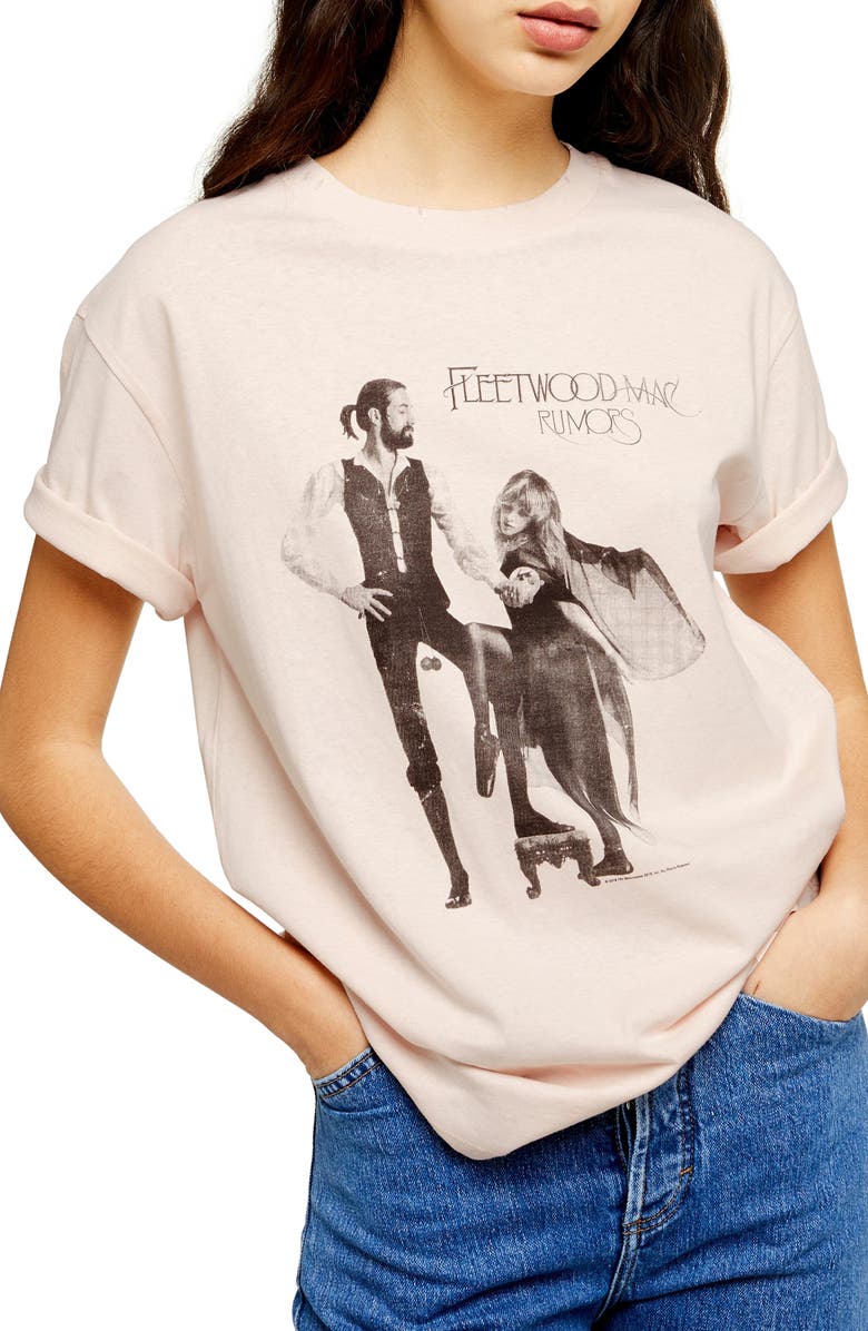 Topshop Fleetwood Mac Rumors Tee, Main, color,