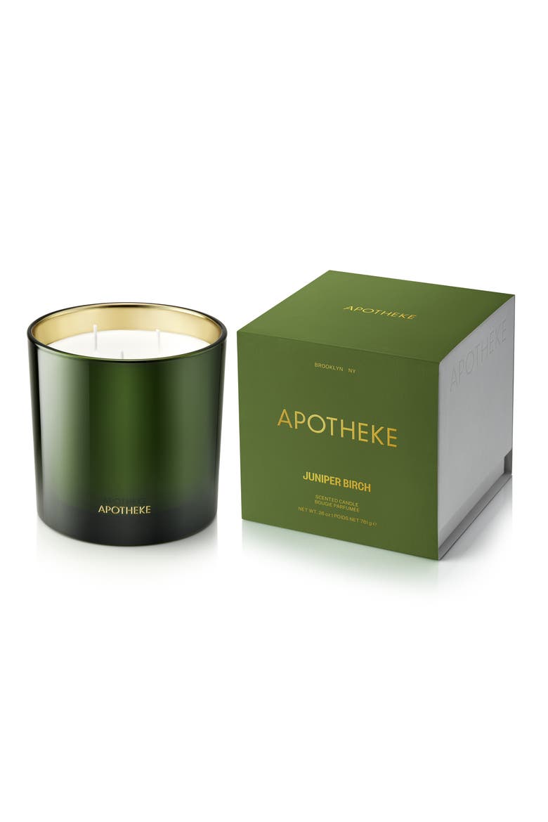 Three-Wick Scented Candle, Main, color, JUNIPER BIRCH