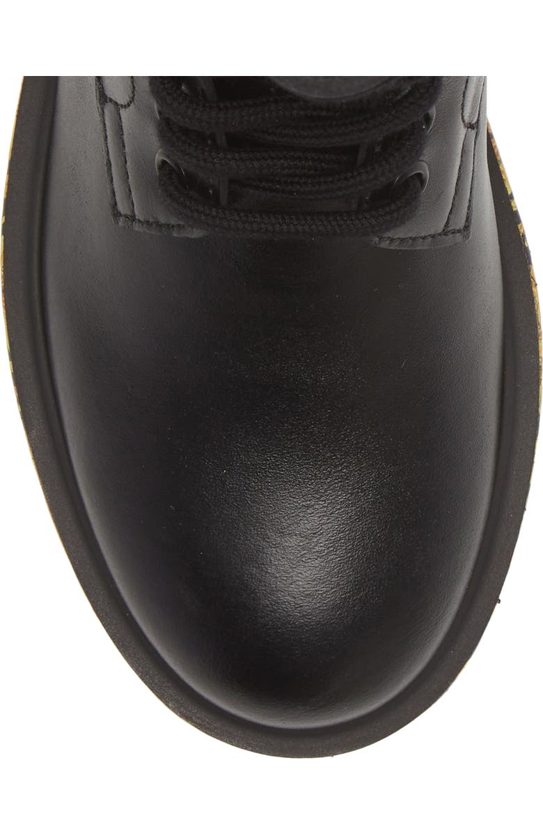 Versace KIds' Barocco Lace-Up Combat Boot, Alternate, color,