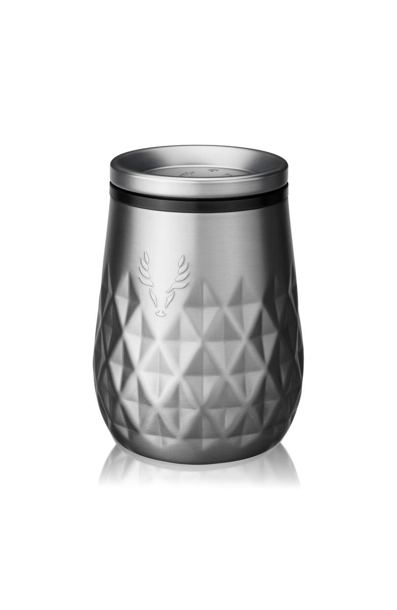 Viski Paragon Stainless Steel Wine Tumbler, Main, color, Platinum