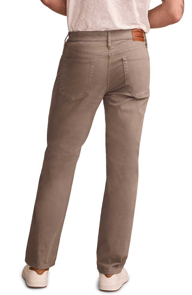 Lucky Brand 363 Vintage Straight Leg Five Pocket Pants, Alternate, color, Castle Grey