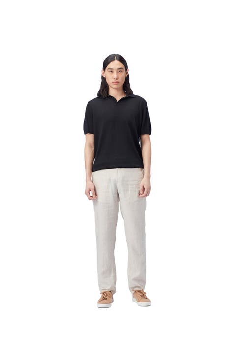 Silk Cashmere Polo Shirt
