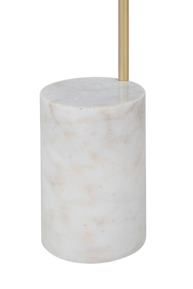 Merlot Satin Brass Floor Lamp, Alternate, color, NO COLOR