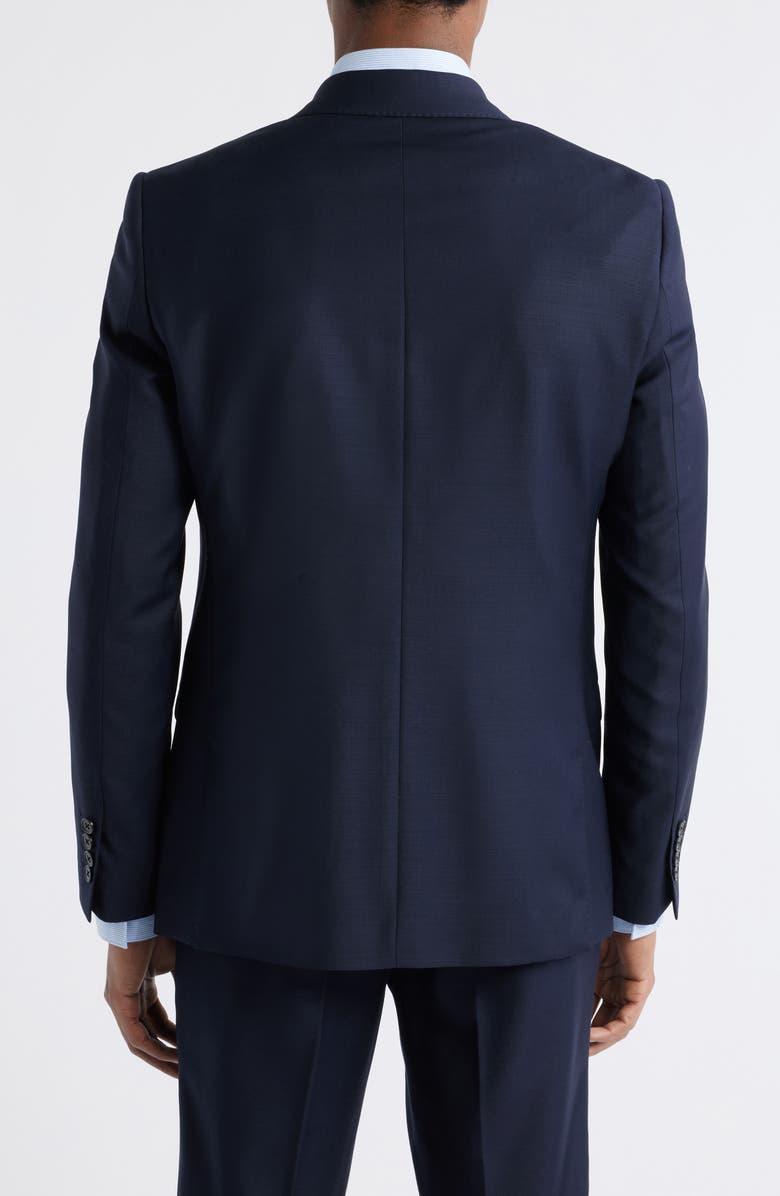 ZANETTI Matteo Slim Fit Navy Wool Sport Coat, Alternate, color, Navy