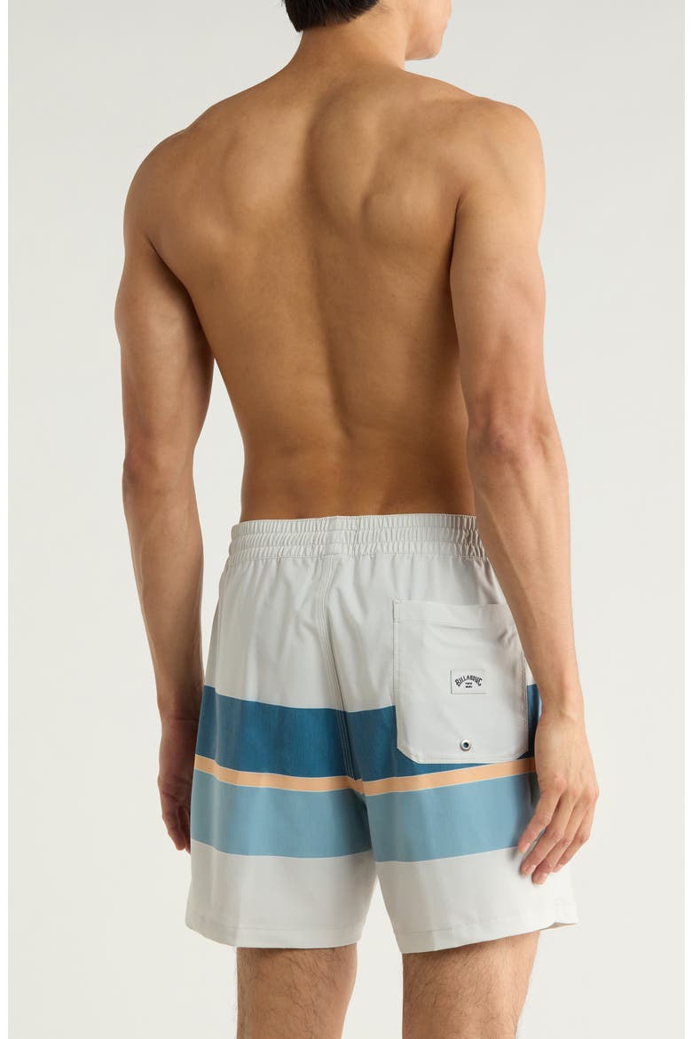Good Times Layback Swim Trunks, Alternate, color, SILVER