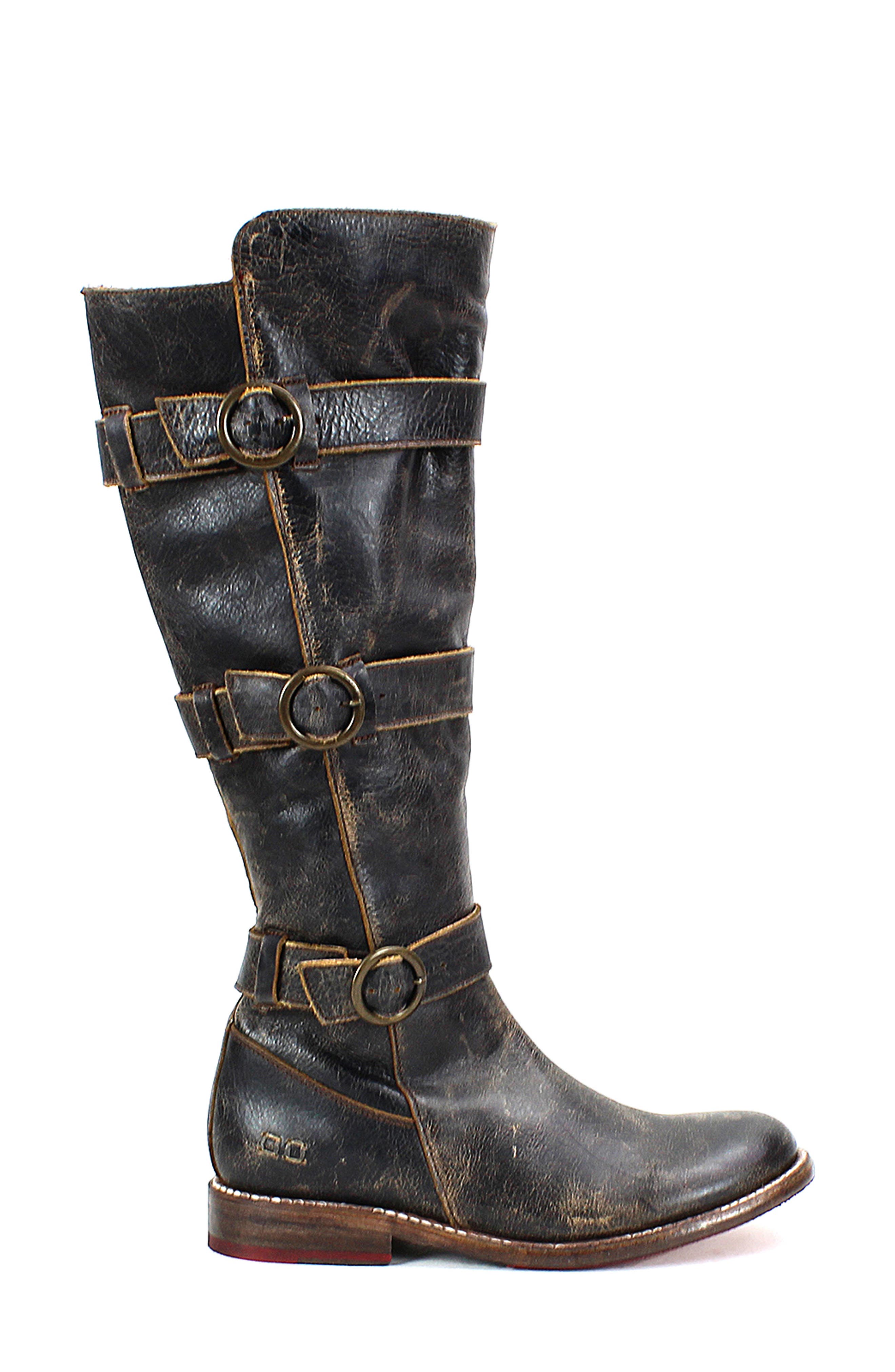 Bed Stu Kitty Knee High Boot, Alternate, color, 