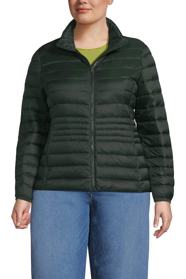 Plus Size Wanderweight Packable Down Jacket, Main, color, Woodland Forest