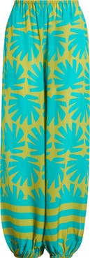 Solid & Striped The Lacy Abstract Print Cover-Up Joggers