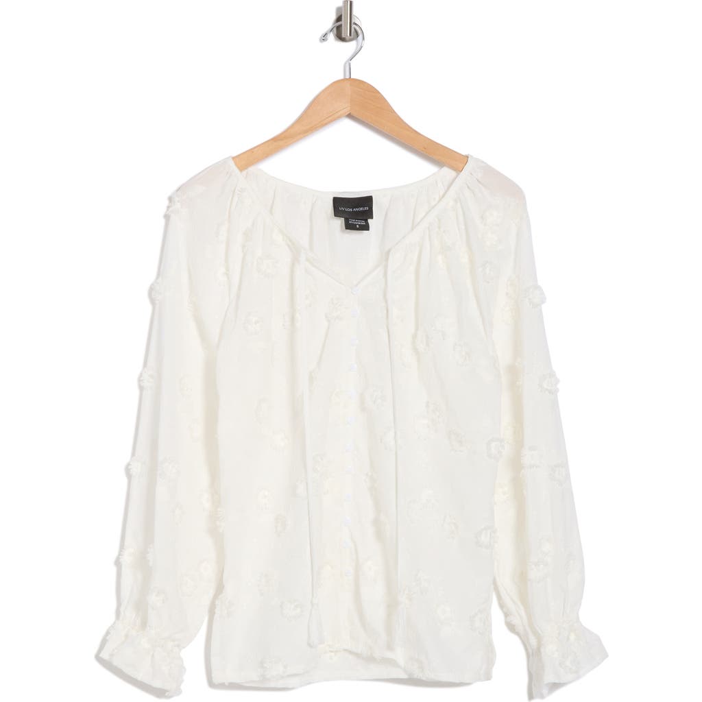 FORGOTTEN GRACE FORGOTTEN GRACE EMBROIDERED LONG SLEEVE TOP