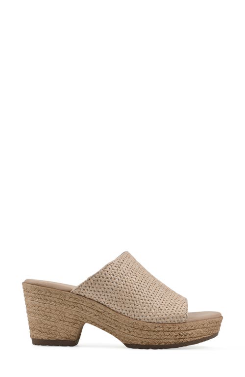 CLIFFS BY WHITE MOUNTAIN CLIFFS BY WHITE MOUNTAIN BIANDO PLATFORM SLIDE SANDAL 