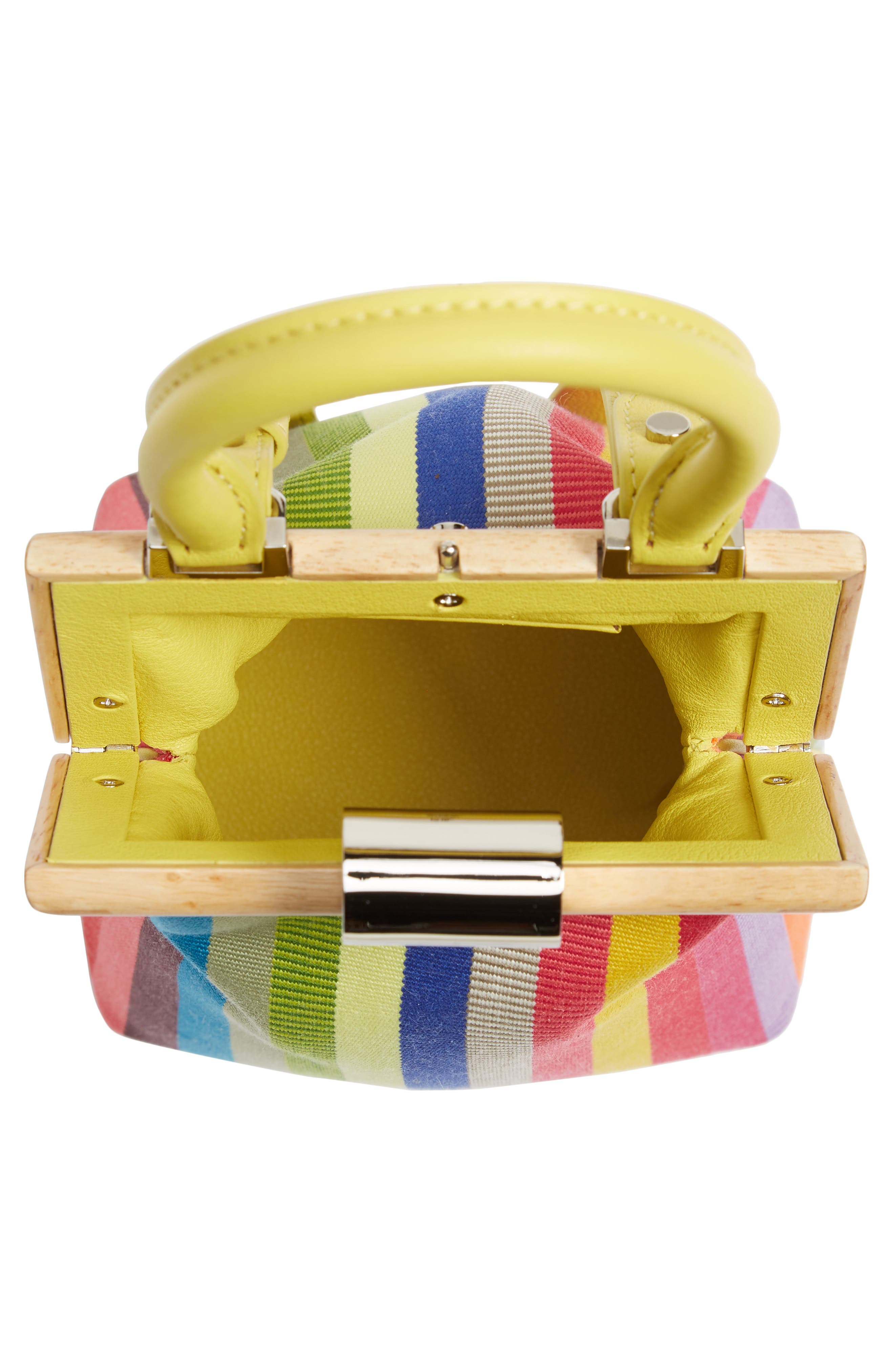 PERRIN Le Mini Leather Top Handle Bag, Alternate, color, 