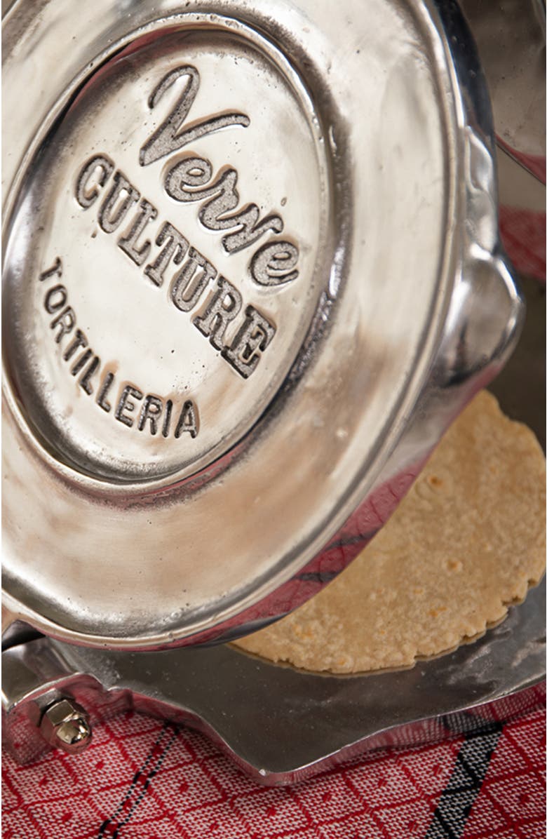 Verve Culture XL Tortilla Press - Polished Aluminum, Alternate, color, Silver
