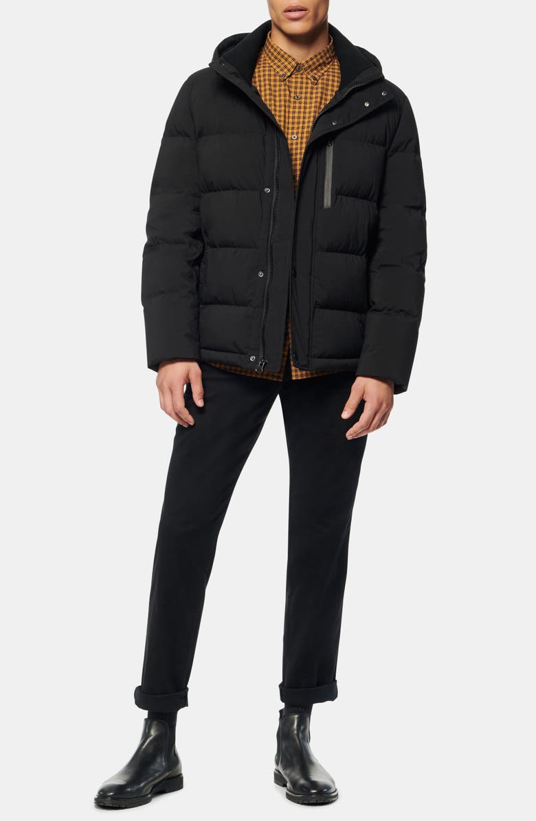 Andrew Marc Tambos Quilted Down Coat, Alternate, color, 
