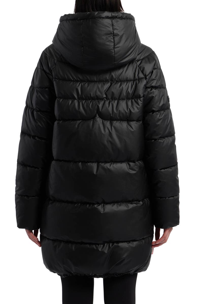 Hunter Faux Fur Lined Marshmallow Puffer Jacket, Alternate, color, 