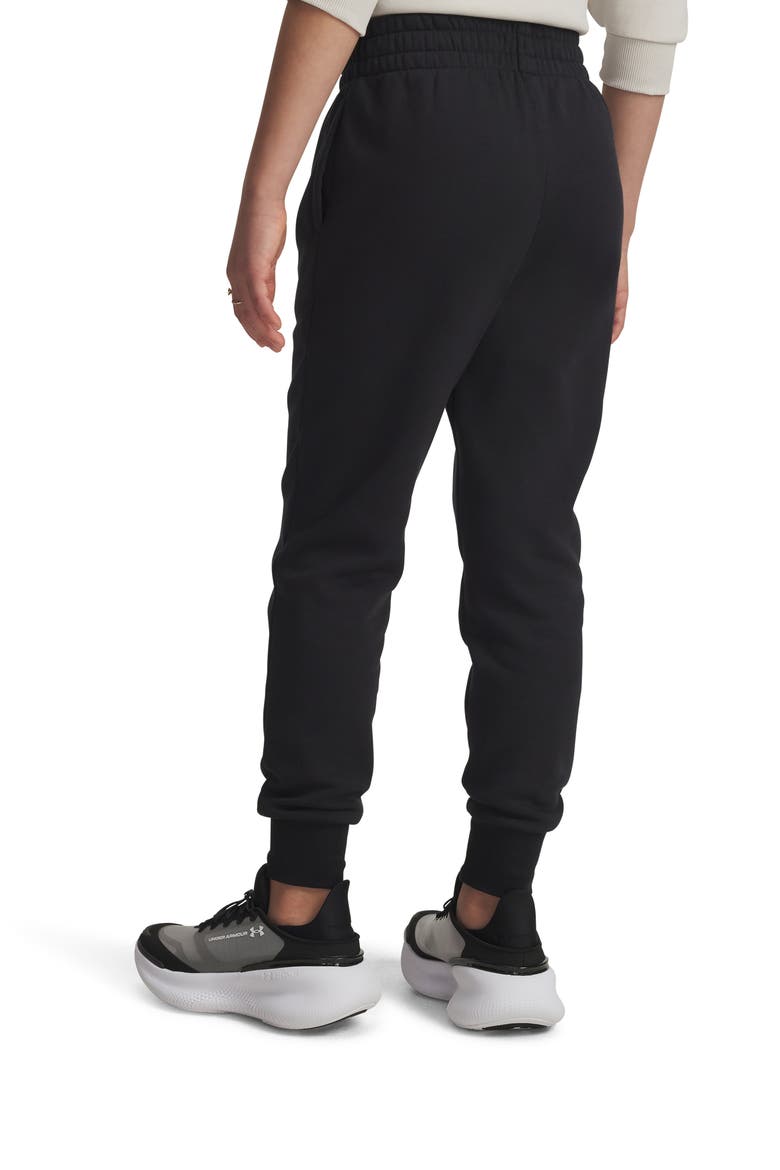 Kids' Rival Fleece Cotton Blend Joggers, Alternate, color, BLACK