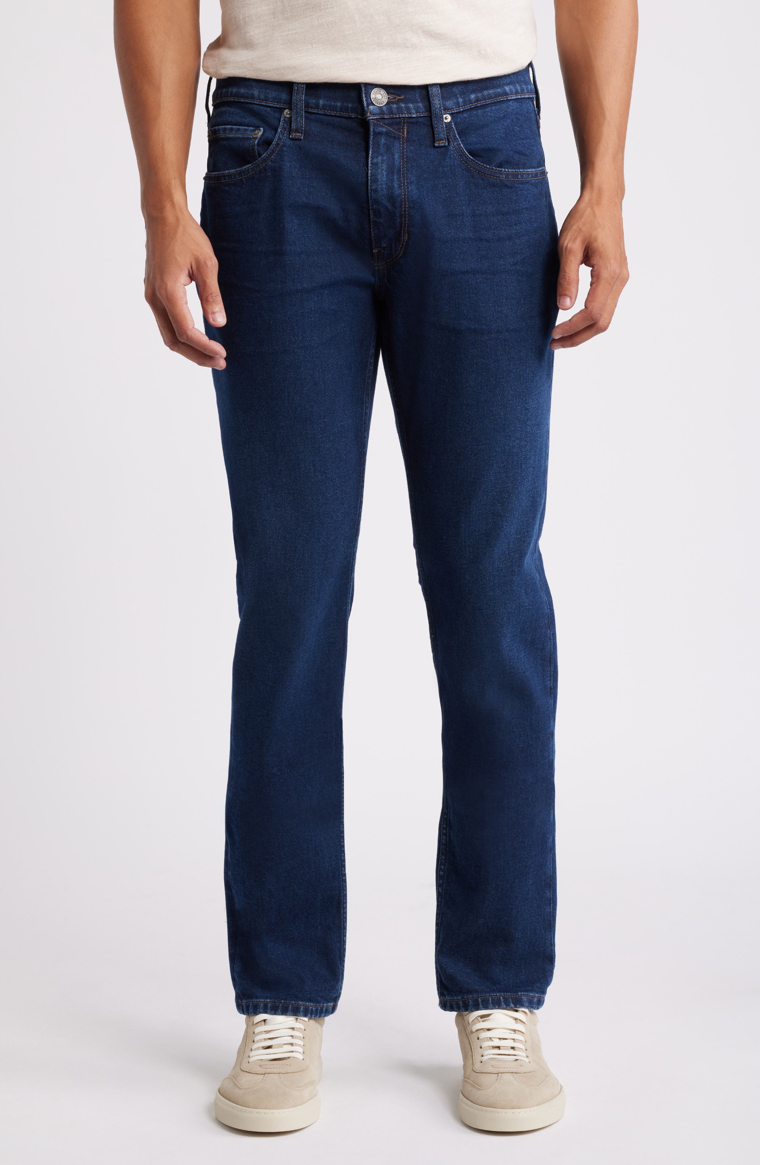 PAIGE Doheny Relaxed Straight Leg Jeans