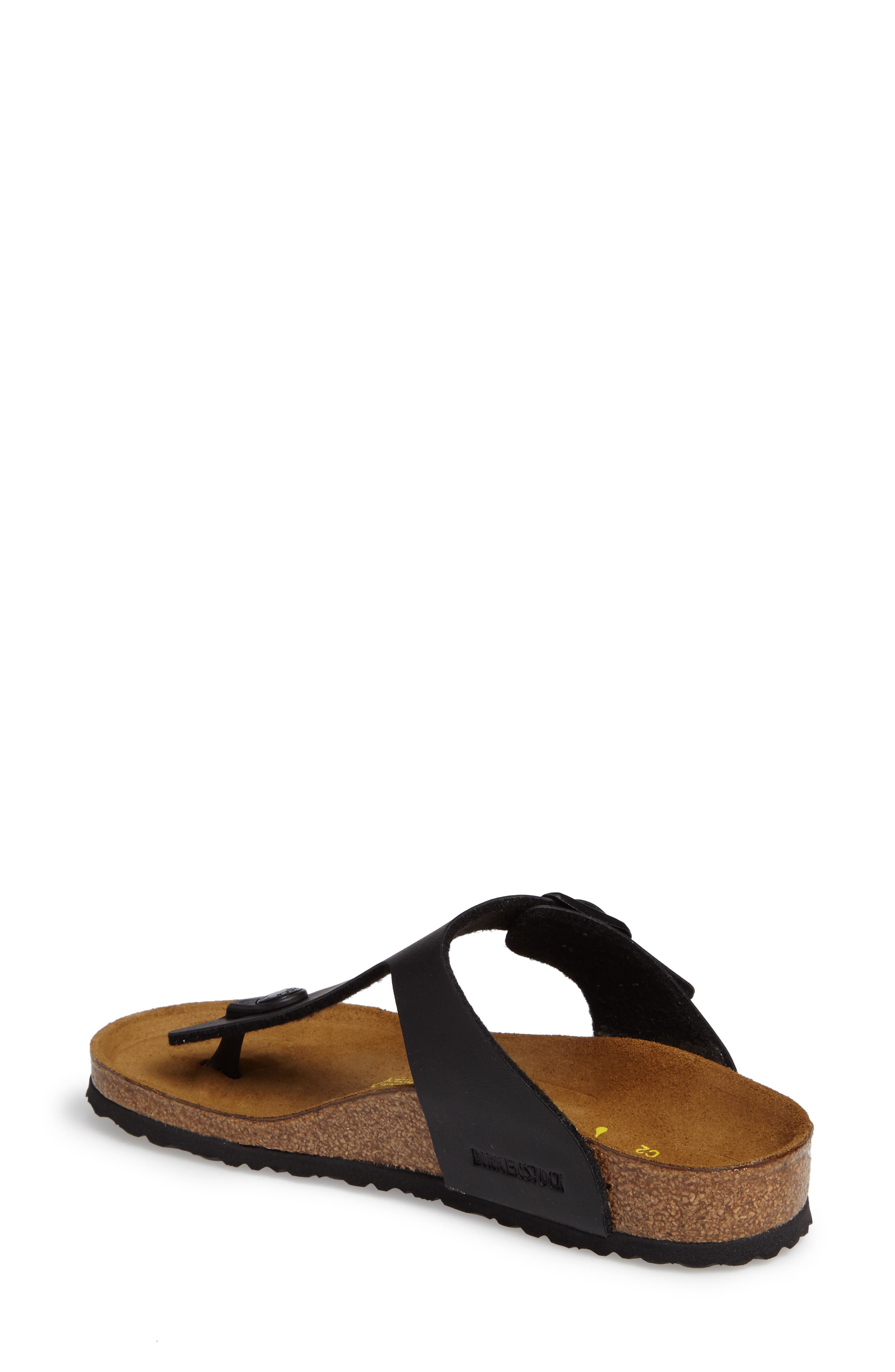 Birkenstock Kids' Gizeh Flip Flop, Alternate, color, Black