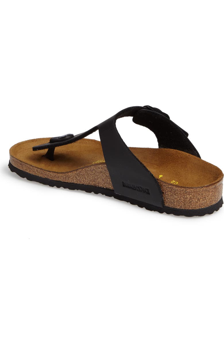 Birkenstock Kids' Gizeh Flip Flop, Alternate, color, Black