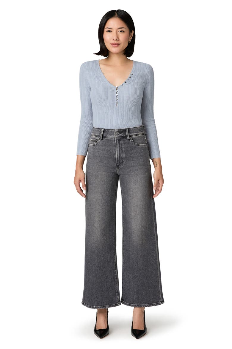 Anessa High Waist Wide Leg Jeans, Alternate, color, MALIBU MIST