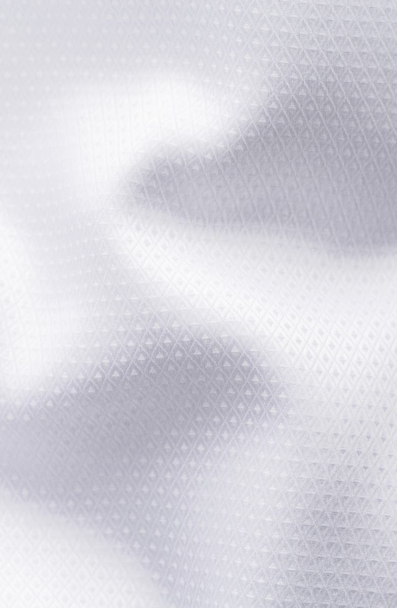 Eton Contemporary Fit Cotton Tuxedo Shirt, Alternate, color, White