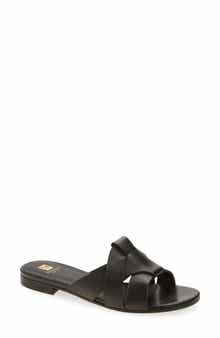 Bruno Magli Andria Woven Slide Sandal