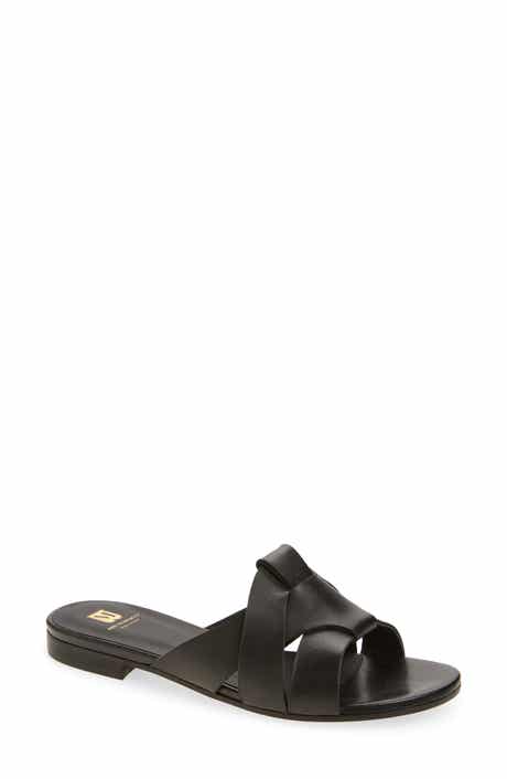 Bruno Magli Andria Woven Slide Sandal