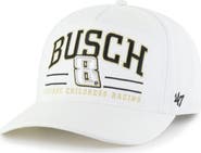 '47 Men's '47 White Kyle Busch Roscoe Hitch Adjustable Hat