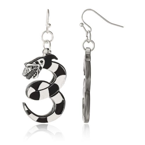 Beetlejuice Enamel Sandworm Earrings In Multi