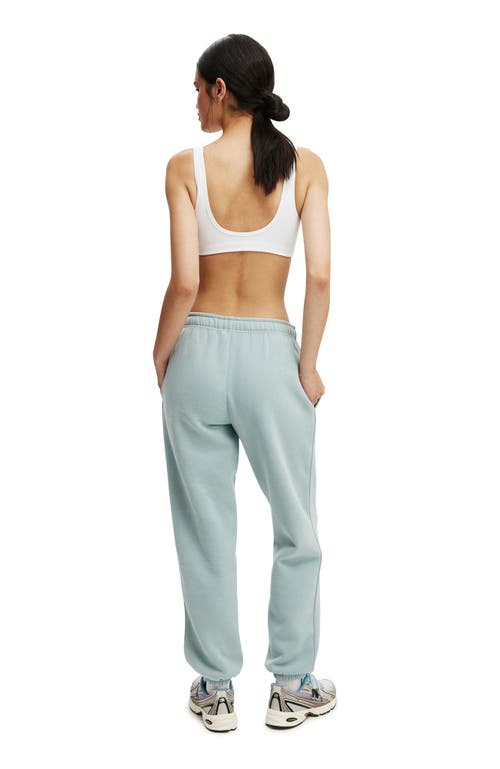 Cotton On Body Plush Essential Gym Sweatpant In Blue