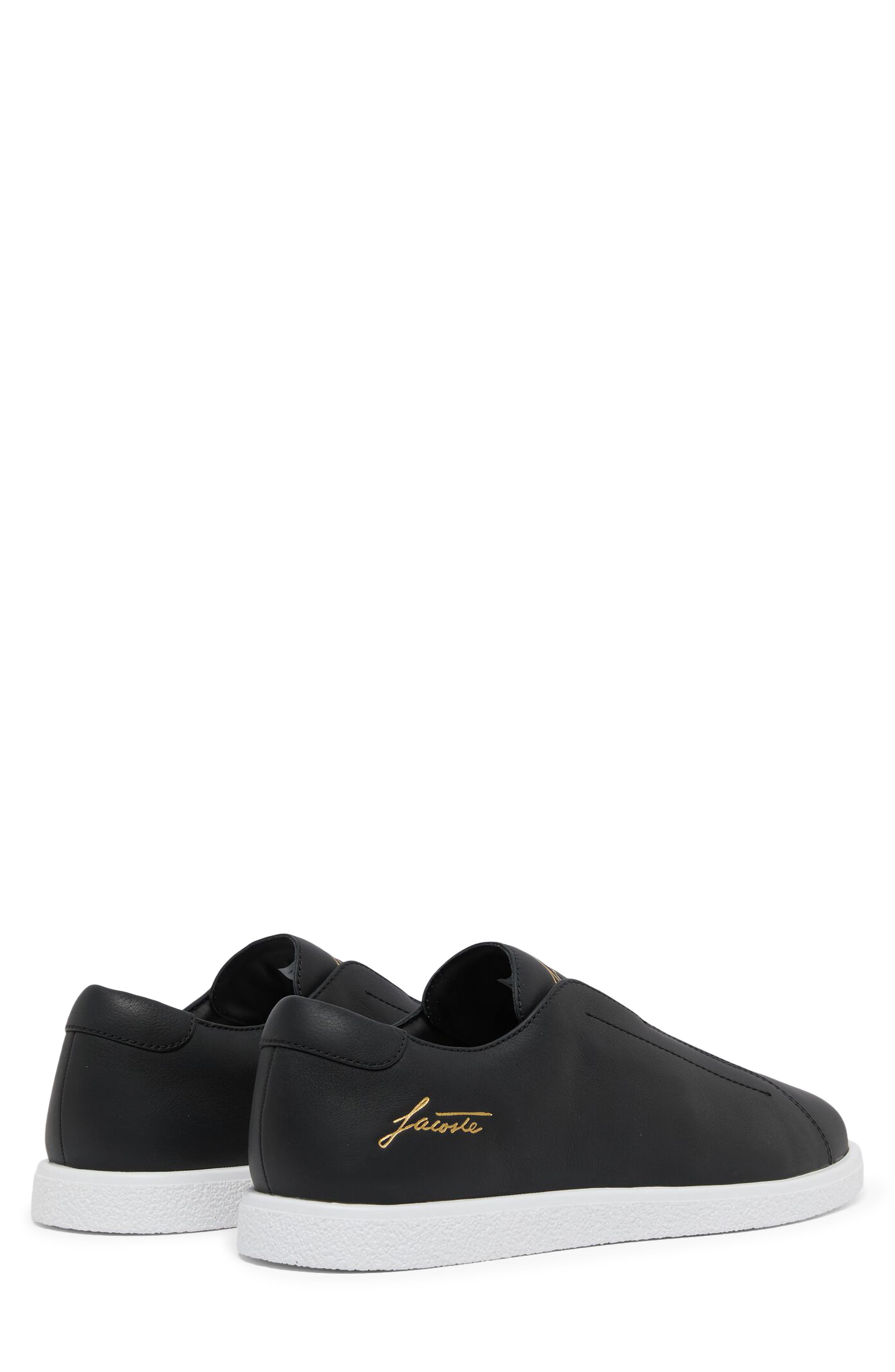 Linecourt Slip-On Sneaker, Alternate, color, BLACK/ WHITE