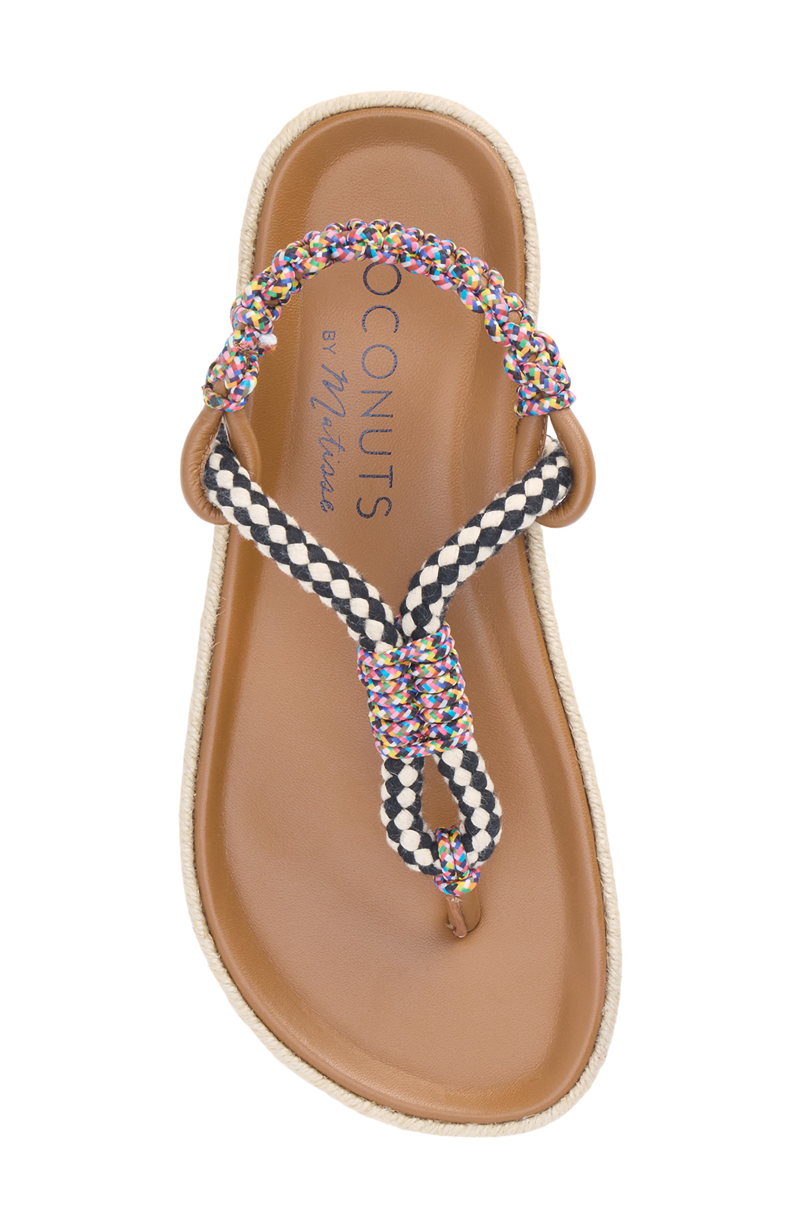 Coconuts by Matisse Celia Platform Sandal, Alternate, color, Black Multi