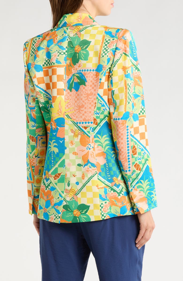 Ramy Brook Garden Maddie Jacket, Alternate, color, Garden Print
