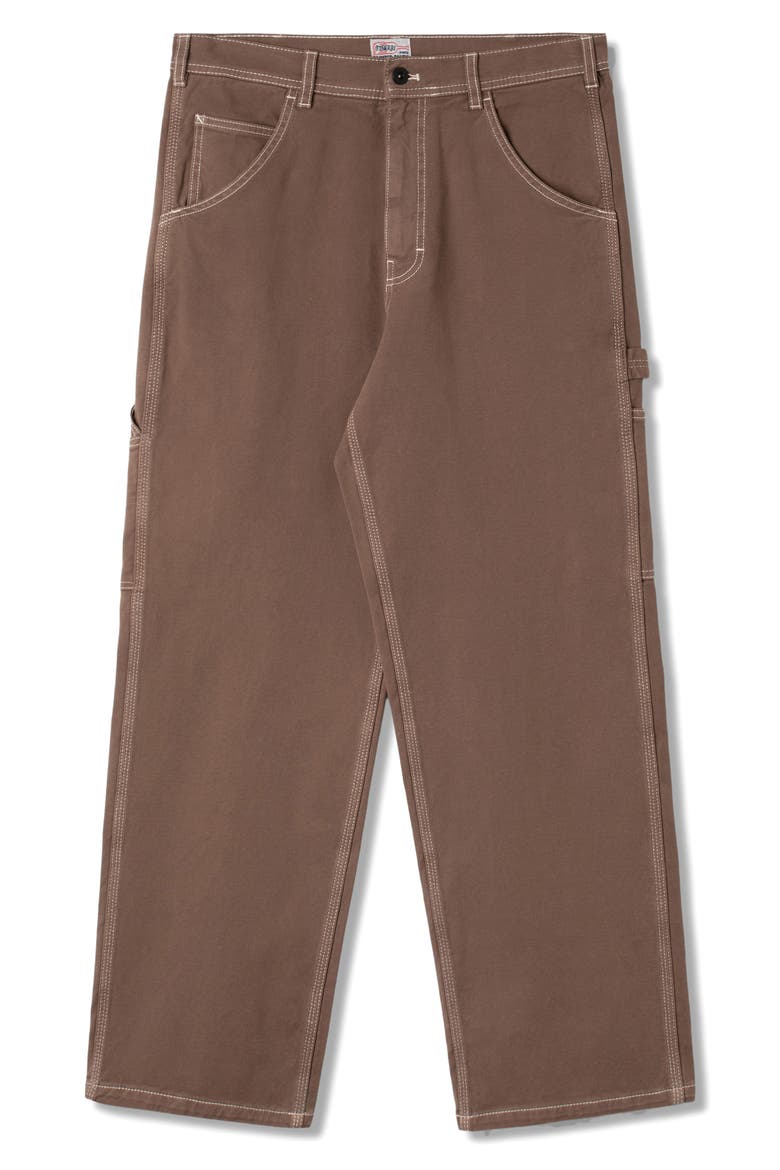 Big Job Baggy Painter Pants, Main, color, SHALE DUCK