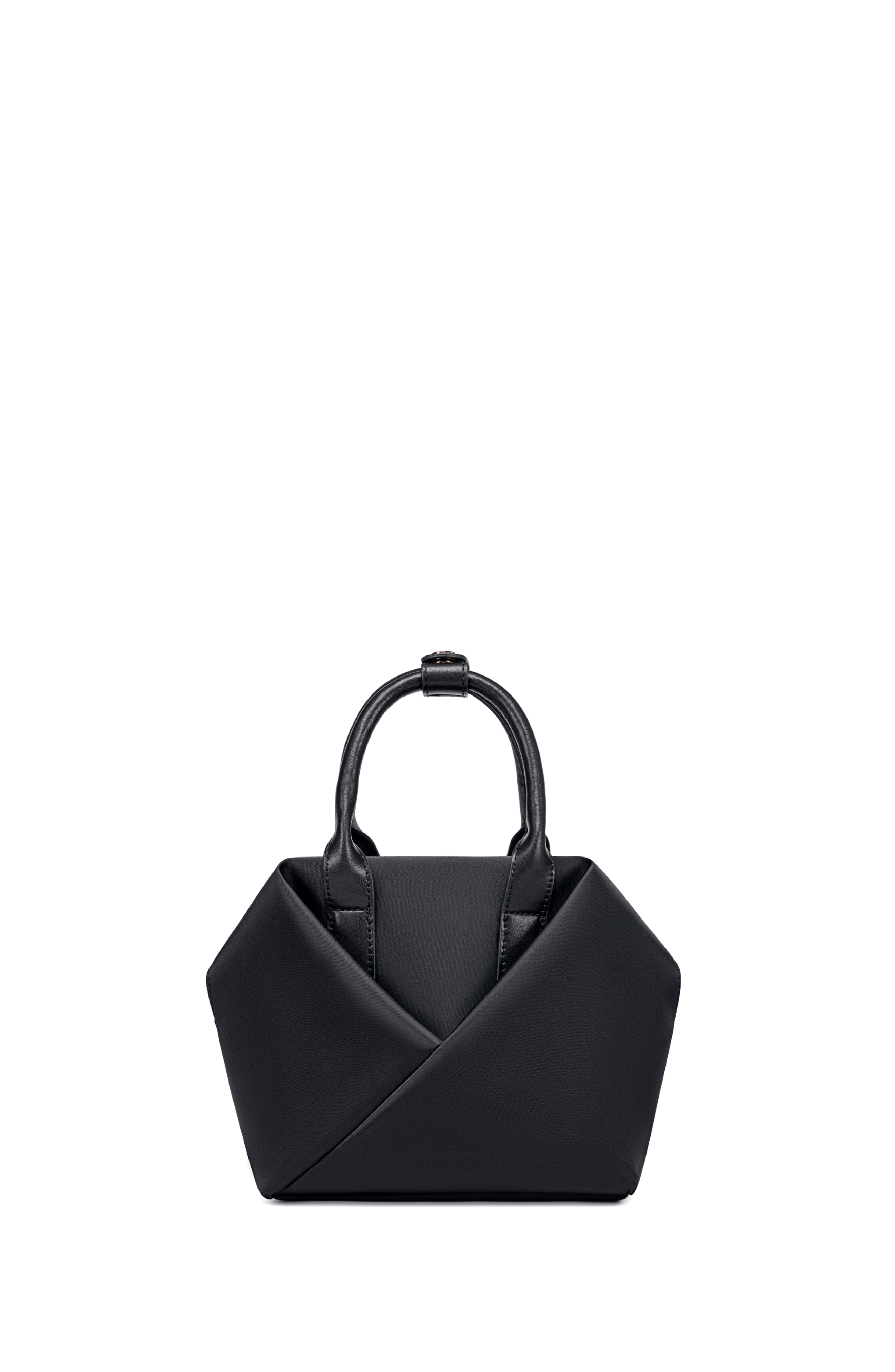 Lux and Nyx Small Origami Crossbody Tote and Handbag For Women, Main, color, Black + Gold