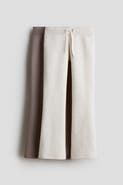 H&M 2-pack Flared Sweatshirt Joggers