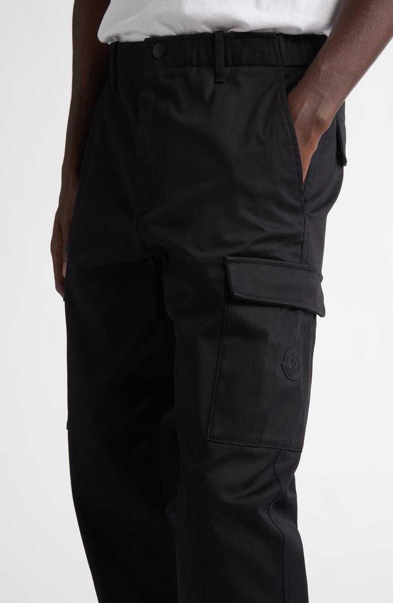 Moncler Stretch Cotton Cargo Pants, Alternate, color, 