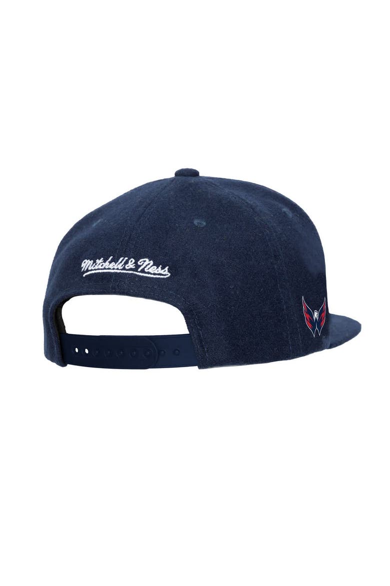 Men's Mitchell & Ness Alexander Ovechkin Navy Washington Capitals All Time Goals Pro Crown Adjustable Hat, Alternate, color, Navy