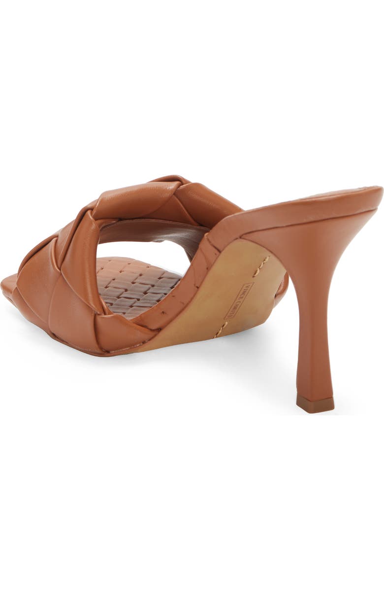 Vince Camuto Brelanie Braided Strap Sandal, Alternate, color, Barn Brown Leather