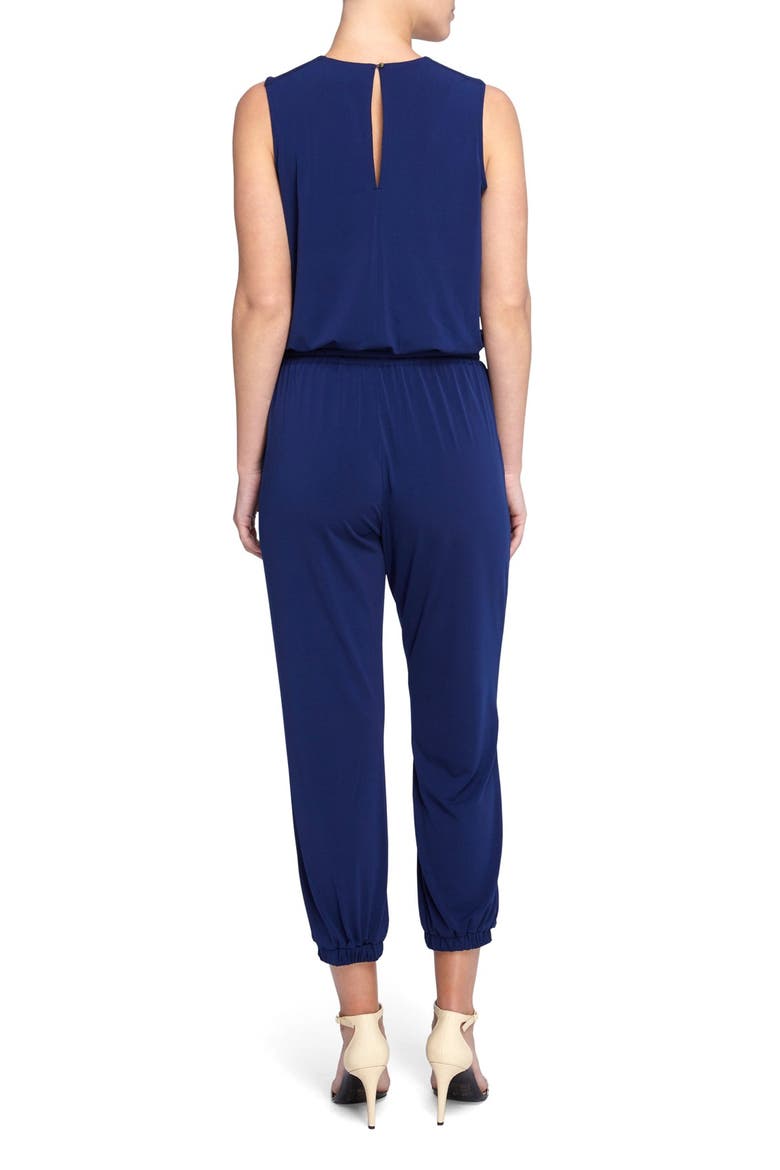 'Laird' Sleeveless Jumpsuit, Alternate, color, NAVY