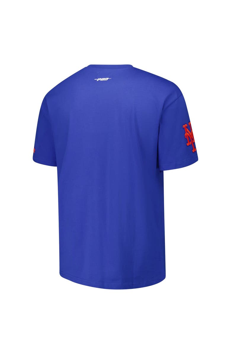 PRO STANDARD Men's Pro Standard Royal New York Mets Turn It Up Dropped Shoulder T-Shirt, Alternate, color, Royal