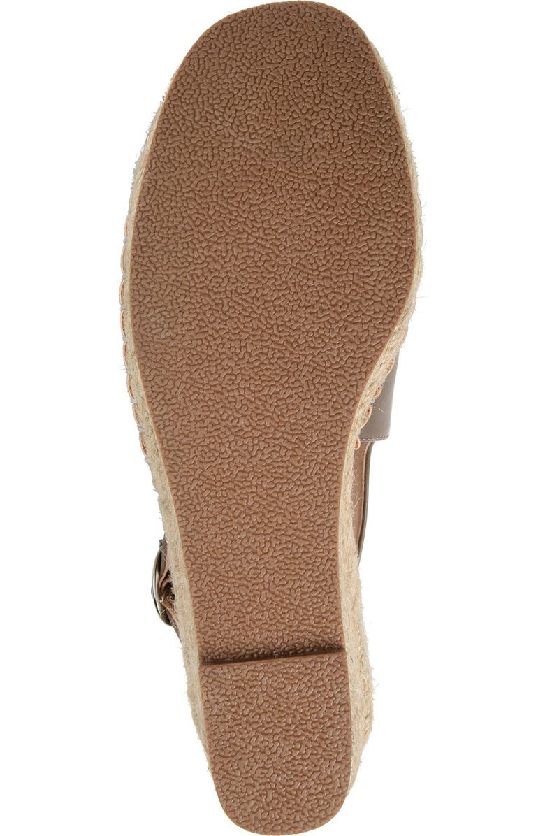 Journee Collection JOURNEE Crew Espadrille Wedge Sandal, Alternate, color, Taupe