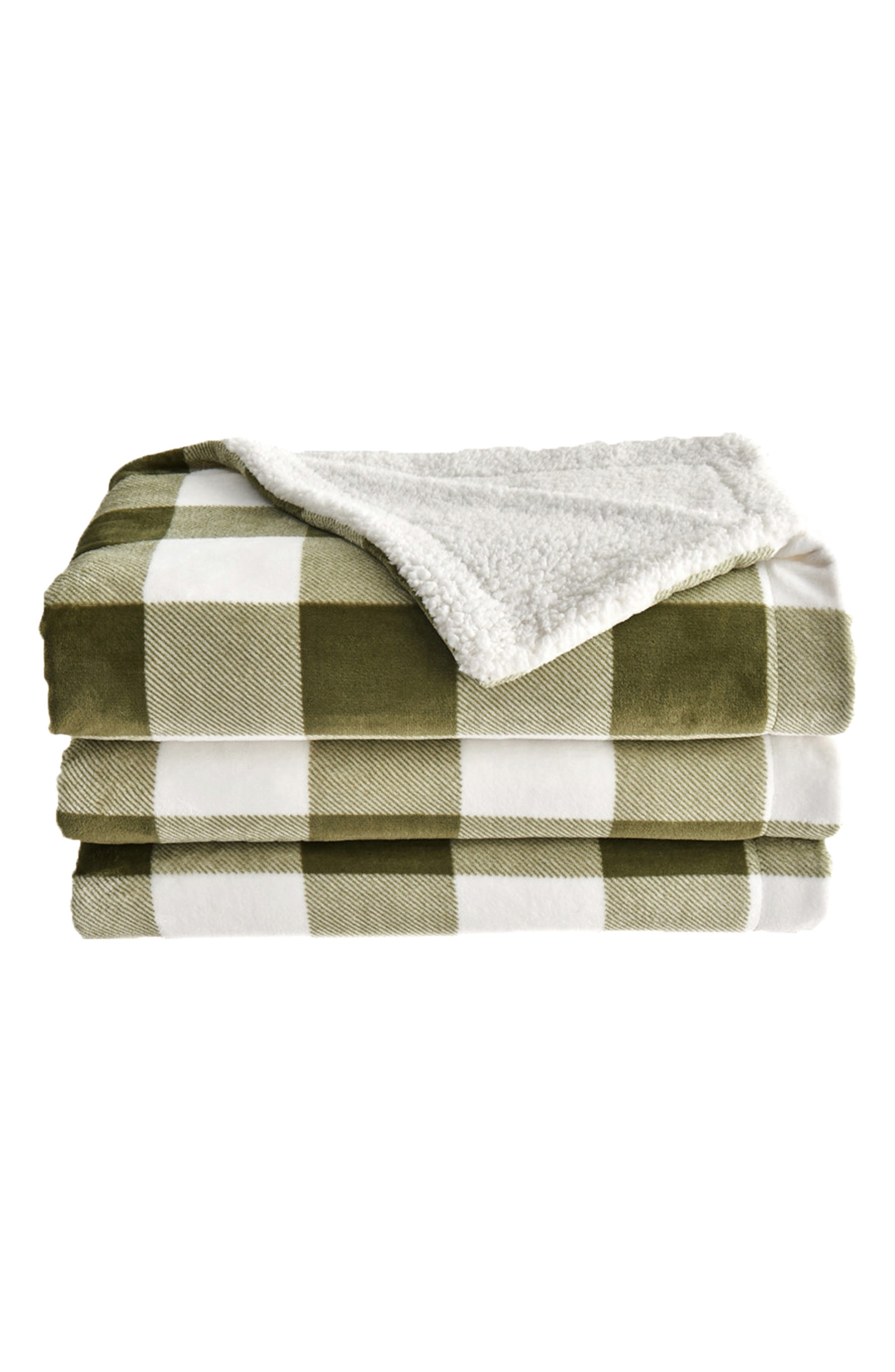 selected OLIVE GREEN BUFFALO CHECKS
