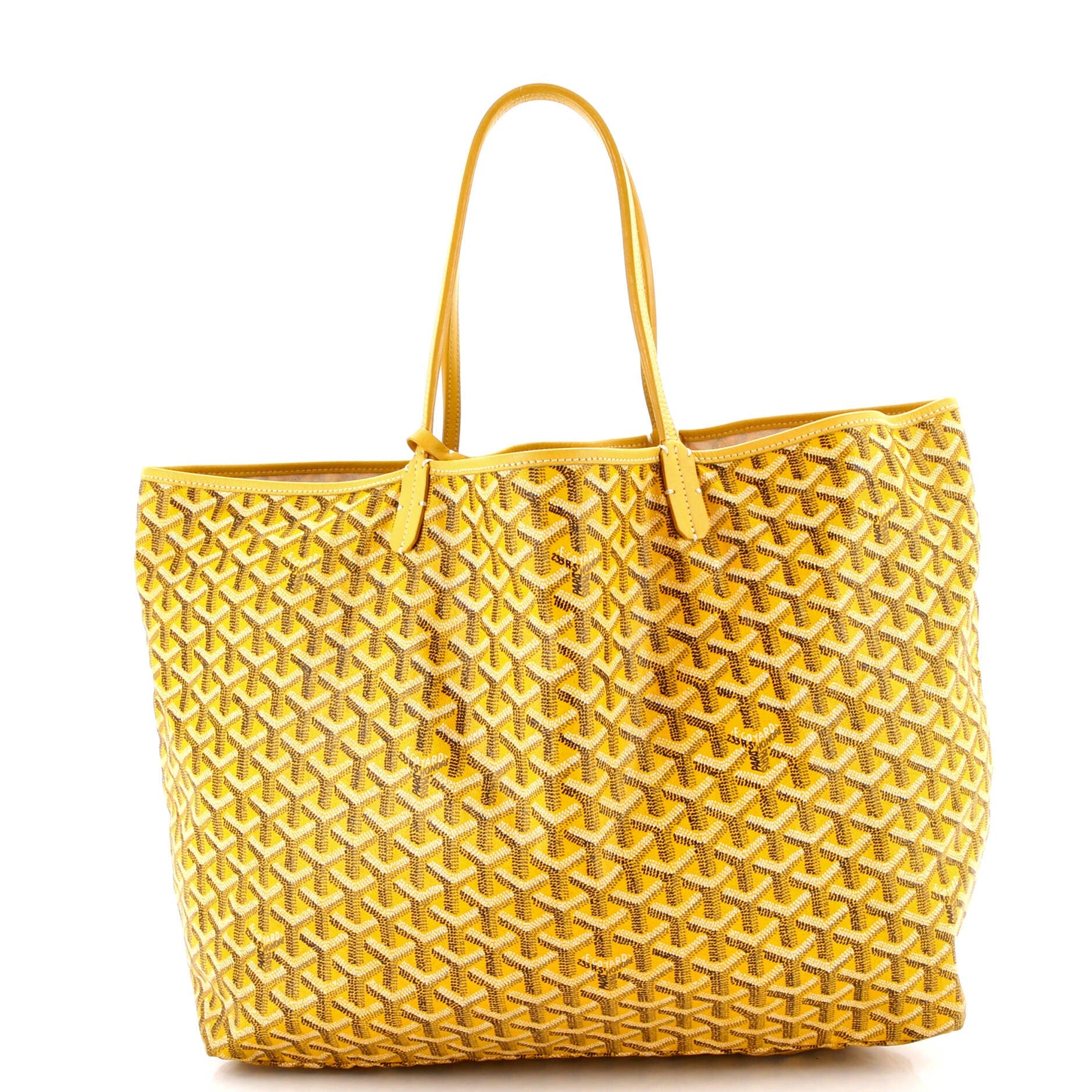 Pre-Owned Goyard Saint Louis Tote Coated Canvas GM, Alternate, color, 